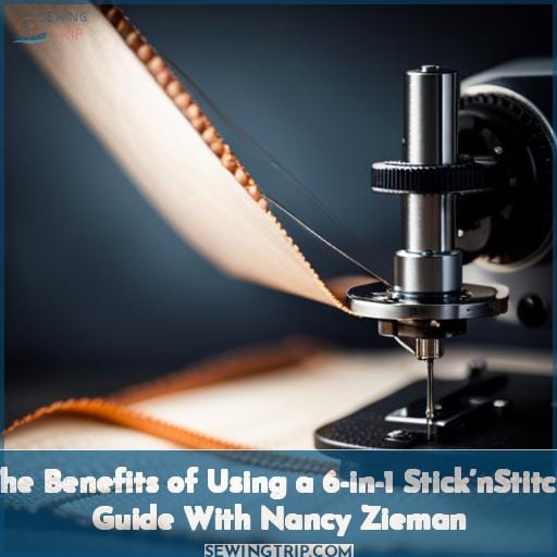 The Benefits of Using a 6-in-1 Stick’nStitch Guide With Nancy Zieman