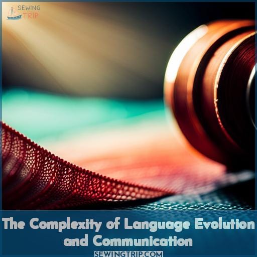 The Complexity of Language Evolution and Communication