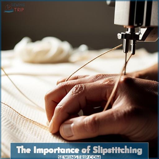 The Importance of Slipstitching