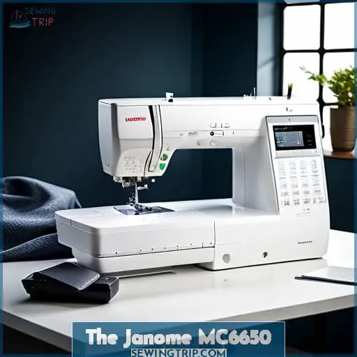 The Janome MC6650