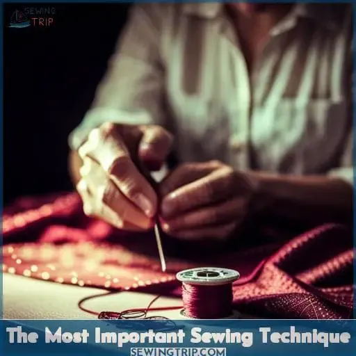 The Most Important Sewing Technique