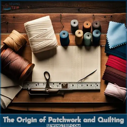 The Origin of Patchwork and Quilting