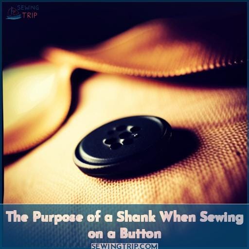 The Purpose of a Shank When Sewing on a Button