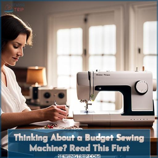 Thinking About a Budget Sewing Machine? Read This First