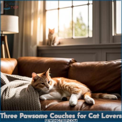Three Pawsome Couches for Cat Lovers