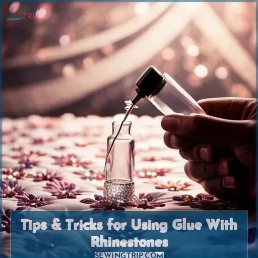 Tips & Tricks for Using Glue With Rhinestones