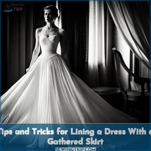 Tips and Tricks for Lining a Dress With a Gathered Skirt
