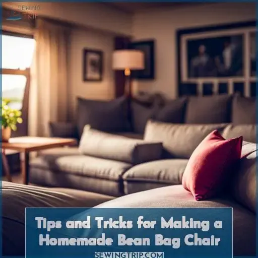 Tips and Tricks for Making a Homemade Bean Bag Chair