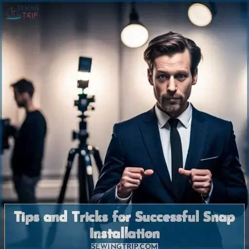 Tips and Tricks for Successful Snap Installation