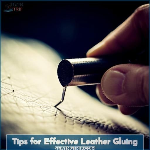 Tips for Effective Leather Gluing