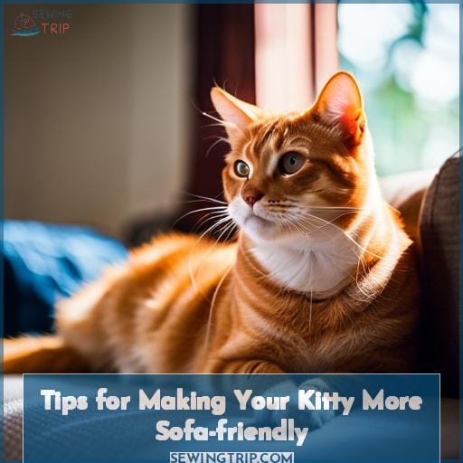Tips for Making Your Kitty More Sofa-friendly