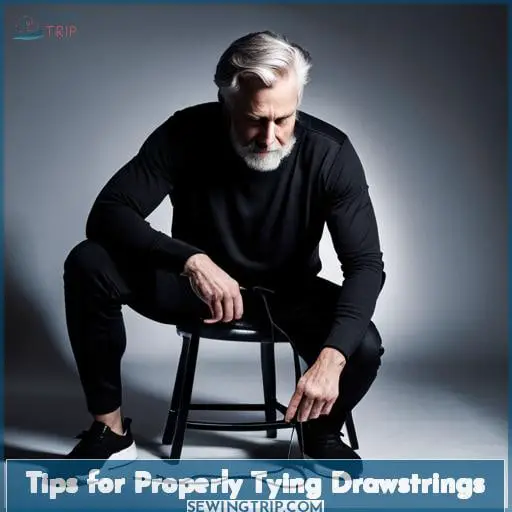 Tips for Properly Tying Drawstrings