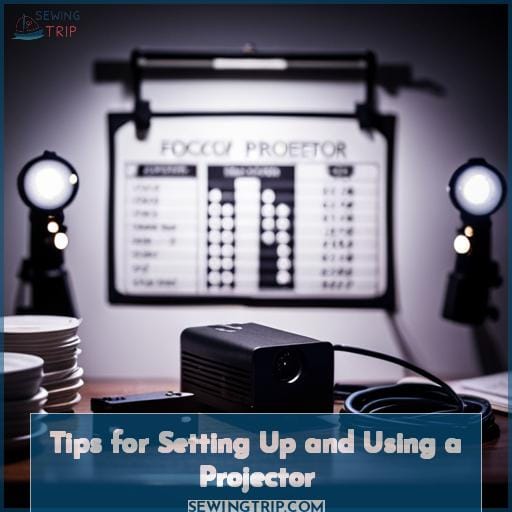 Tips for Setting Up and Using a Projector