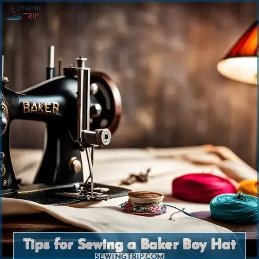 Tips for Sewing a Baker Boy Hat