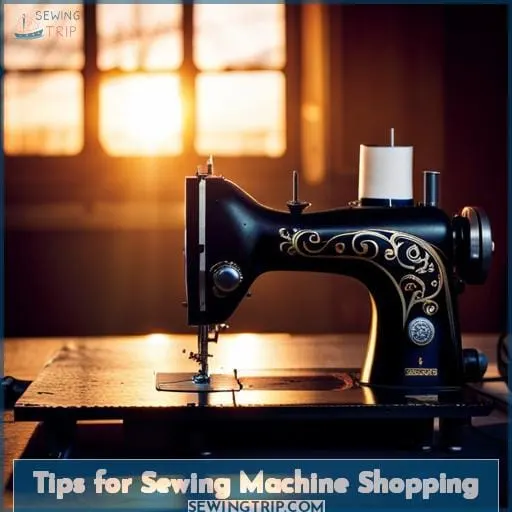 Tips for Sewing Machine Shopping