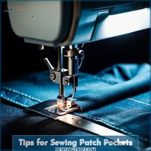 Tips for Sewing Patch Pockets