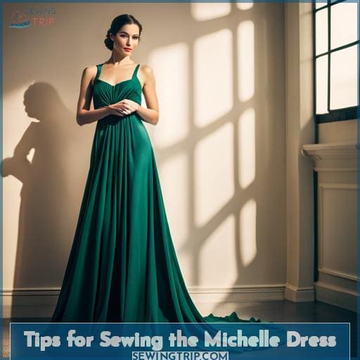 Tips for Sewing the Michelle Dress