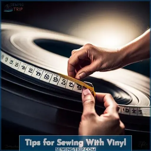 Tips for Sewing With Vinyl