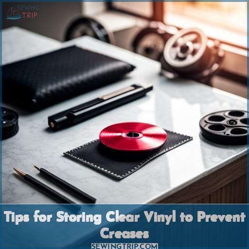 Tips for Storing Clear Vinyl to Prevent Creases