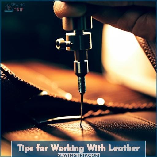 Tips for Working With Leather