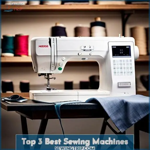 Top 3 Best Sewing Machines