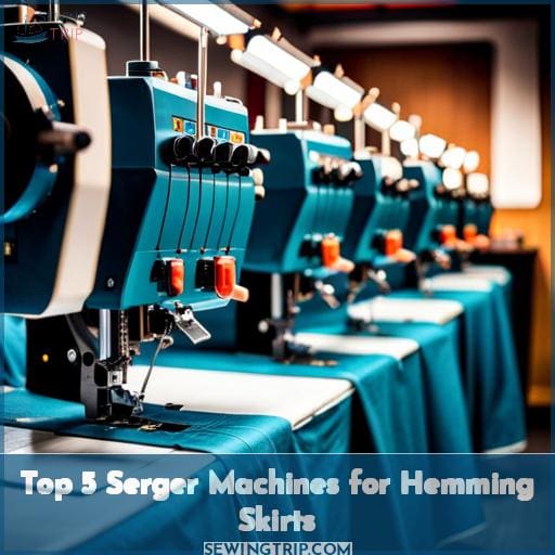 Top 5 Serger Machines for Hemming Skirts