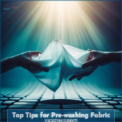 Top Tips for Pre-washing Fabric