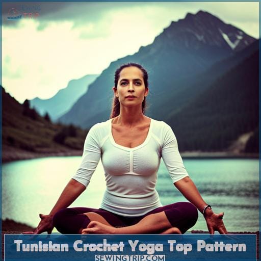 Tunisian Crochet Yoga Top Pattern