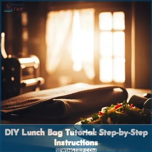 tutorialsdiy lunch bag