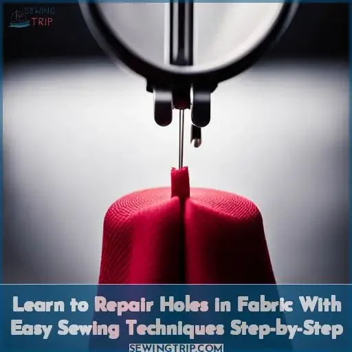 Learn to Repair Holes in Fabric with Easy Sewing Techniques StepbyStep