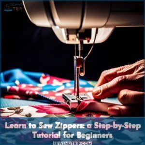 Learn to Sew Zippers: A Step-by-Step Tutorial for Beginners 10 tutorialssew a zipper