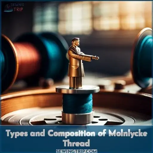 Types and Composition of Molnlycke Thread