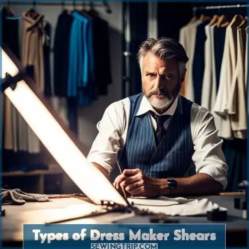 Types of Dress Maker Shears
