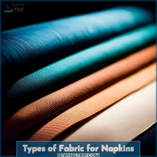 Types of Fabric for Napkins