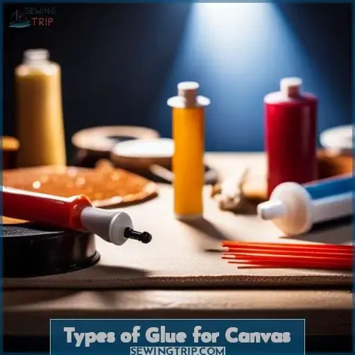 Types of Glue for Canvas