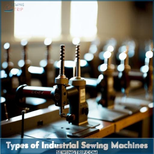 Types of Industrial Sewing Machines