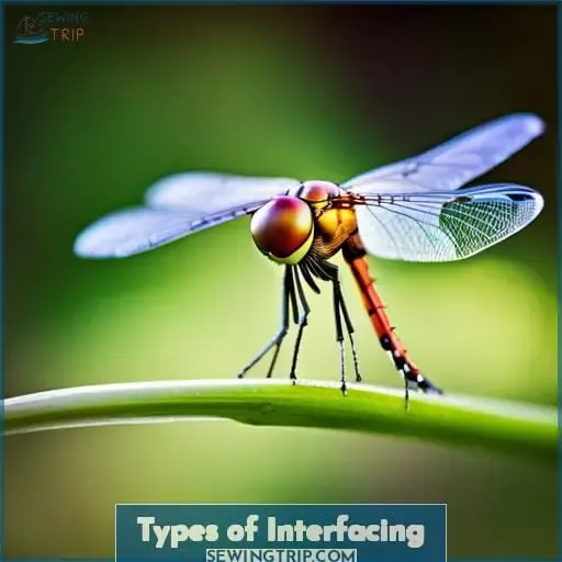 Types of Interfacing