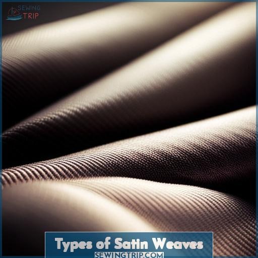 Types of Satin Weaves