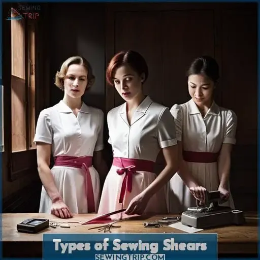 Types of Sewing Shears