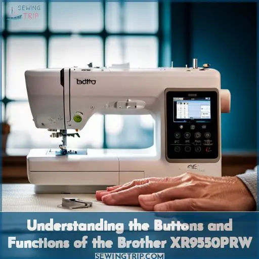 Understanding the Buttons and Functions of the Brother XR9550PRW