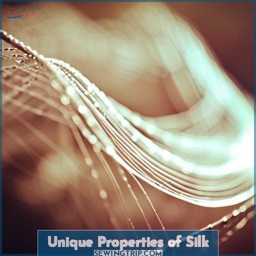 Unique Properties of Silk