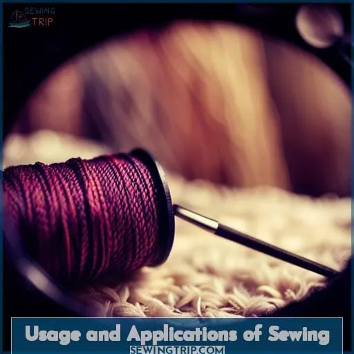 Usage and Applications of Sewing