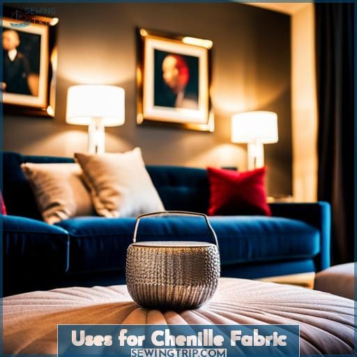 Uses for Chenille Fabric
