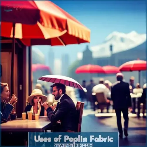 Uses of Poplin Fabric