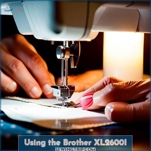Using the Brother XL2600I Using the Brother XL2600I