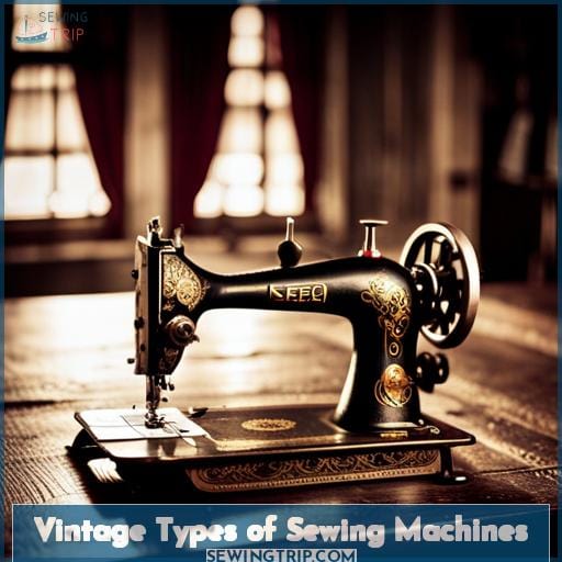 Vintage Types of Sewing Machines