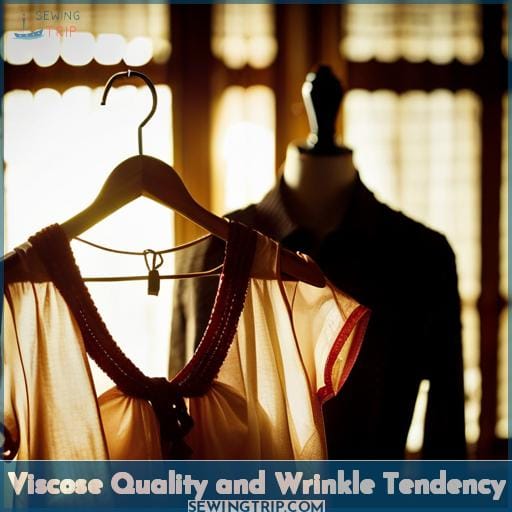 Viscose Quality and Wrinkle Tendency