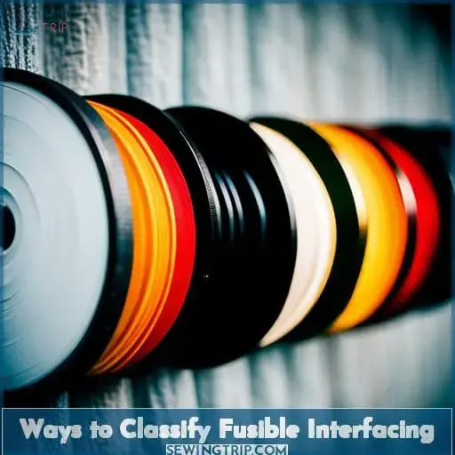 Ways to Classify Fusible Interfacing