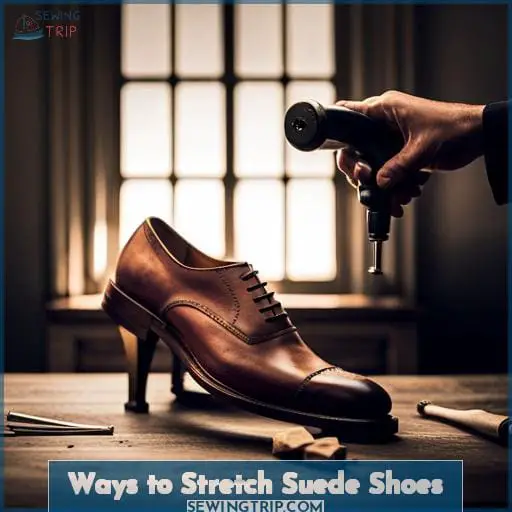 Ways to Stretch Suede Shoes