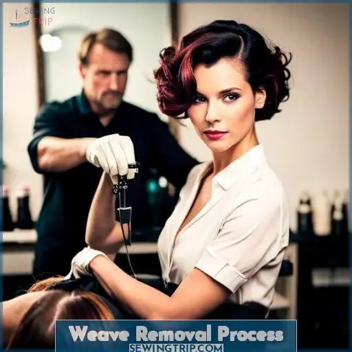 Weave Removal Process